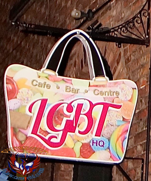LGBTHQ Sign