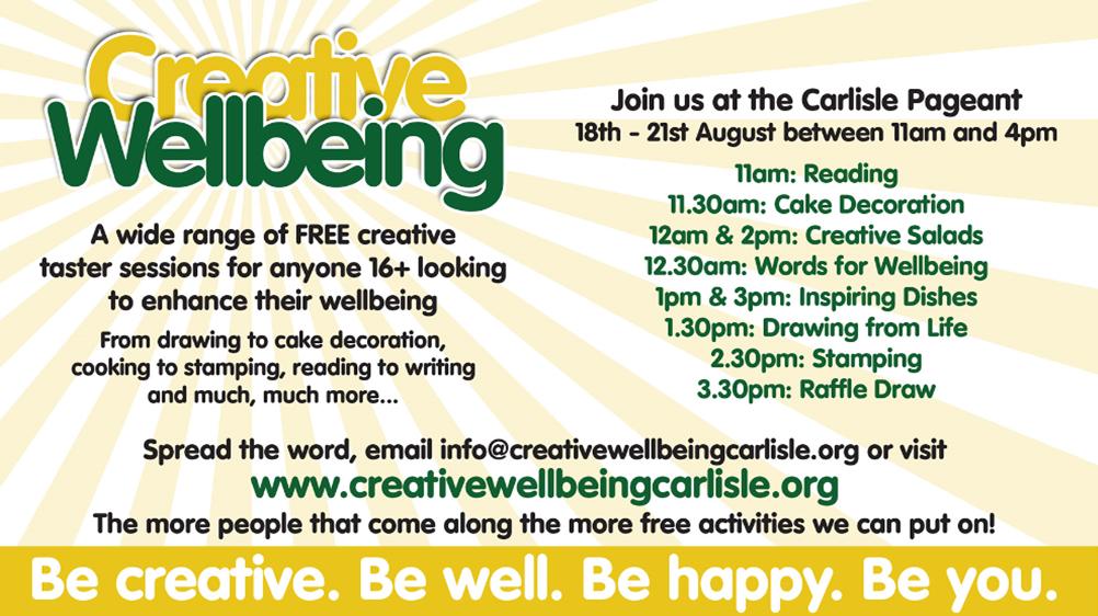 Creative Wellbeing Carlisle Pageant