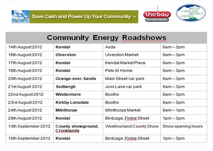 Community Energy Roadshow